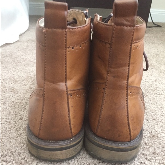 Steve Madden Men’s Swavay Wingtip Boots - Size 12 - Picture 5 of 6